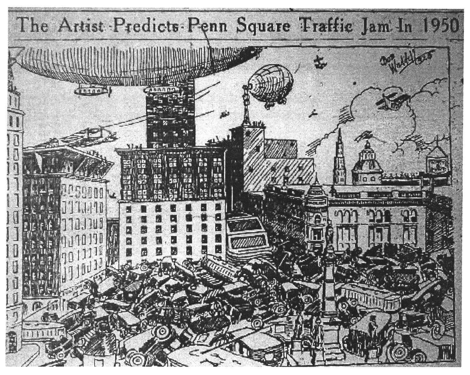 1925 satirical drawing